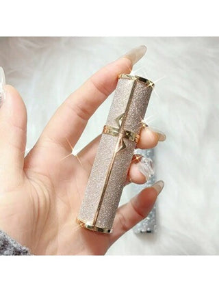 زجاجة عطر قابلة للتعبئة 5مل، رذاذ عطر جلد لامع للسفر، زجاجة عطر صغيرة، وعاء سائل قابل لإعادة التعبئة، ضروريات السفر، متعدد الألوان