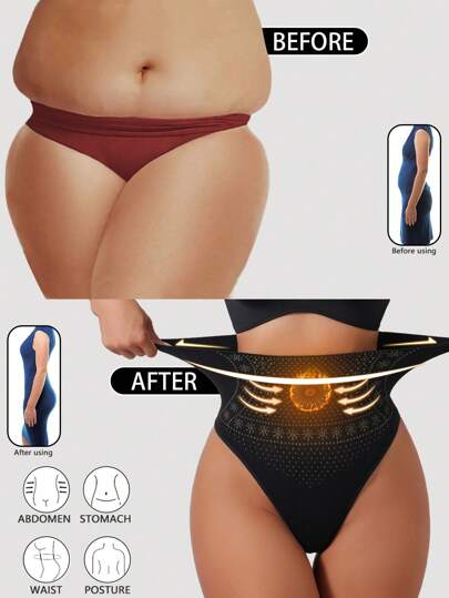 طقم تانكيني حريمي ملابس داخلية نسائية تشكيل الجسم بدون تفاصيل، سراويل تشكيلية ذات خصر عالٍ، مثبتة للبطن، سروال تشكيلي للنساء بعد الولادة، سروال تدريب الخصر وللارداف والأرداف، ملابس داخلية تشكيلية للنساء