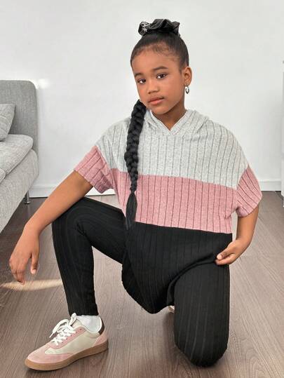 girls-sets طقم قطعتين، سترة هوديNzogram وبنطلون، من اكسسوارات الشارع البسيطة للبنات في سن المراهقة، ملائم للربيع والصيف