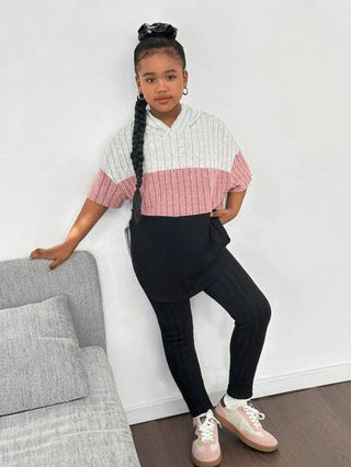 girls-sets طقم قطعتين، سترة هوديNzogram وبنطلون، من اكسسوارات الشارع البسيطة للبنات في سن المراهقة، ملائم للربيع والصيف