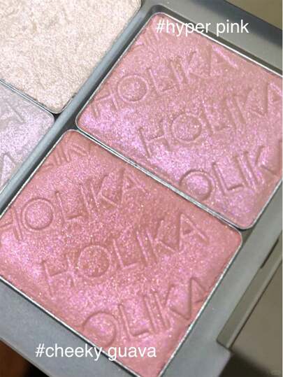 HOLIKA HOLIKA لوحة ظلال العيون المفضلة لدي 56 HYPER PINK | ظلال عين أحادية | درجات رمادية محايدة ناعمة، صبغة طويلة الأمد، لامعة، تأثير مائي | لوحة ظلال العيون متعددة الاستخدامات مناسبة للجميع، مكياج كوري، 1.8 جرام/0.06 أونصة