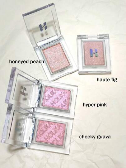 HOLIKA HOLIKA لوحة ظلال العيون المفضلة لدي 56 HYPER PINK | ظلال عين أحادية | درجات رمادية محايدة ناعمة، صبغة طويلة الأمد، لامعة، تأثير مائي | لوحة ظلال العيون متعددة الاستخدامات مناسبة للجميع، مكياج كوري، 1.8 جرام/0.06 أونصة