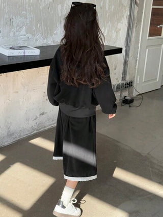 girls-sets DAZY 2 طقم ملابس خريفي للفتيات متوافق مع مقاسات كبيرة الحجم