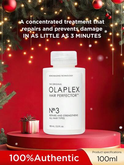 Olaplex علاج ما قبل الشامبو لإصلاح بنية الشعر رقم 3، العناية بالشعر المتضرر من الصبغة والصبغة الدائمة