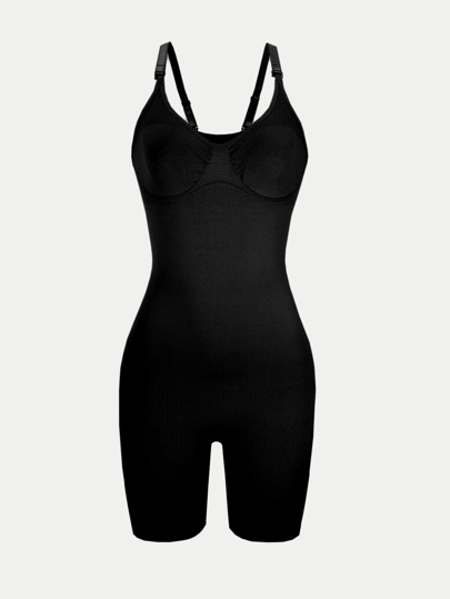 SHEIN رومبير إلتفافية شكل مناسب وشفافة ذات لون أحادي للنساء