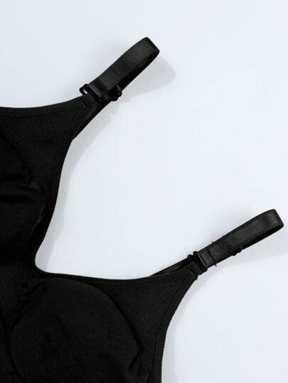 SHEIN رومبير إلتفافية شكل مناسب وشفافة ذات لون أحادي للنساء