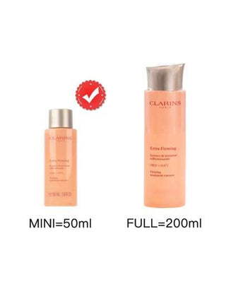 Clarins كلارنس [ميني] معالجة ترطيب مركز 50 مل | معالجة مرطبة بشكل مكثف وخالية من الكحول تعمل على شد البشرة وشدها وتقاوم التجاعيد بشكل ملحوظ