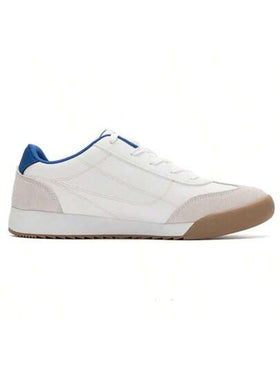 Skechers حذاء رياضي كاجوال مخفف للرجال من سلسلة الشارع، أحذية تزلج يومية، 183284-WHT