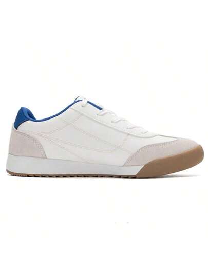 Skechers حذاء رياضي كاجوال مخفف للرجال من سلسلة الشارع، أحذية تزلج يومية، 183284-WHT