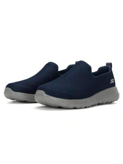 Skechers أحذية رياضية كاجوال سهلة الارتداء من شبكة هوائية، أحذية للمشي، أحذية رجالية خفيفة الوزن، أحذية للمشي في الهواء الطلق 54600-NVGY