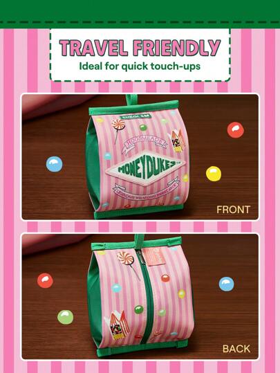 Harry Potter™ X SHEGLAM حقيبة مكياج Sweet Shop ديكور عيد الحب هدية حب شتاء مكياج حفلة شاطئ سفر عطلة تخييم في الهواء الطلق هدية وردة فتاة الموضة رأس السنة مستحضرات التجميل تنكر أفضل رحلة مهرجانات لون خيالي سحر المدرسة الحرم الجامعي أجواء Cny علامة تجارية ج