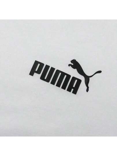 Puma تي شيرت رجالي بأكمام قصيرة للركض واللياقة البدنية ولياقة المباريات، ارتداء كاجوال، فضفاض، قابل للتنفس، رقبة طاقم 670931-02
