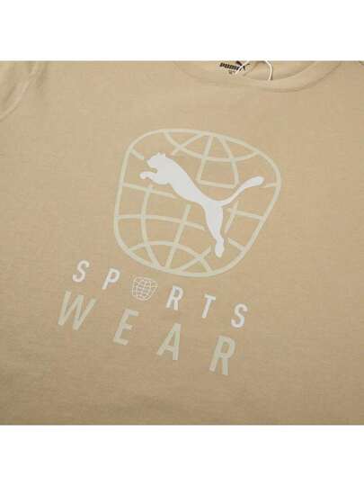 Puma تي شيرت رياضي كاجوال للرجال، تي شيرت تدريب تريكو صيفي قصير الأكمام قابل للتنفس، للركض واللياقة البدنية 682070-83