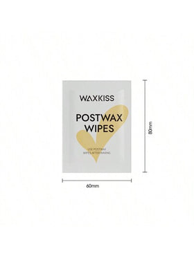 شرائط الشمع الوجه WAXKISS - مناسبة لجميع أنواع البشرة منخفضة الحساسية - لإزالة شعر الوجه للنساء - حزمة منزلية 10 (20 ورقة) شرائط شمع الوجه ، برائحة الصبار والورد