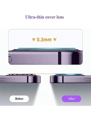 CSDZ 5 قطع من غطاء حماية عدسة الكاميرا بالهاتف المحمول متوافق مع هواتف iPhone 15 14 13 11 Pro Max 12 Mini Plus 15Pro iPhone14 iPhone15 ، إكسسوارات