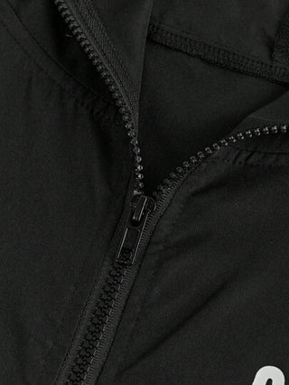 SHEIN Explorewe معطف رياضي محبوك ذو كتل لوني للبنين المراهقين، معطف كاسر للرياح