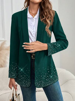 EMERY ROSE بلوزات نسائية مرصعة بالترتر وفساتين أنيقة، ملابس خريفية وشتوية