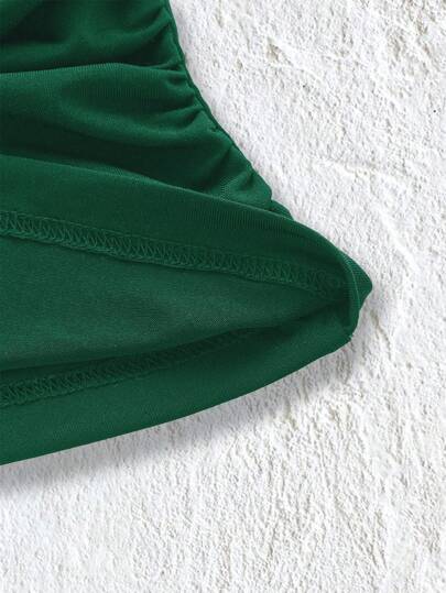 EZwear ملابس علوية كاجوال قمصان بلا أكمام رقبة مربعة مطوية للنساء، للارتداء اليومي