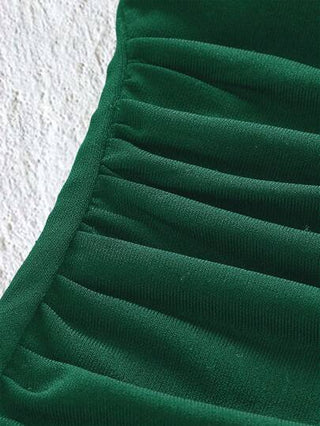 EZwear ملابس علوية كاجوال قمصان بلا أكمام رقبة مربعة مطوية للنساء، للارتداء اليومي