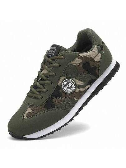 أحذية كلاسيكية من القماش التنفس للرجال - أحذية كاجوال منخفضة منزلقة مع تصميم مخطط مناسبة لجميع المواسم