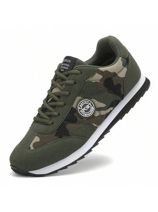 أحذية كلاسيكية من القماش التنفس للرجال - أحذية كاجوال منخفضة منزلقة مع تصميم مخطط مناسبة لجميع المواسم