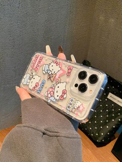 Sanrio غطاء هاتف واقي عالي الجودة بتصميم نمط نجمي حصري ، متوافق مع سلسلة هواتف سامسونج جالكسي: 11، 12، 13، 14، 15، 16 برو، 16 برو ماكس، 14 بلس، 15 بلس، 16 بلس، XR، XSM، جالكسي S25