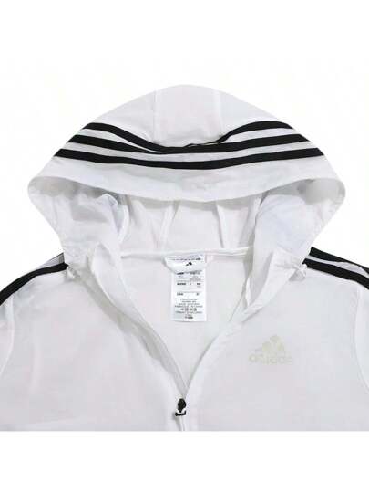 Adidas سترة رياضية خارجية نسائية منسوجة للجري GQ0564