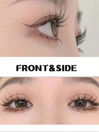 5 أزواج من رموش عين سفلية زائفة، سيقان شفافة مظهر طبيعي لرموش أنميه يابانية، أدوات مكياج رموش زائفة