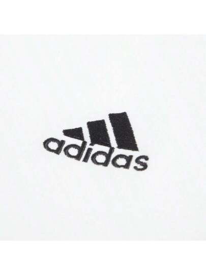 Adidas تي شيرت كاجوال قصير الأكمام للرجال القطن , برمودا فضفاض ملائم للرياضة و الاسترخاء IC9336