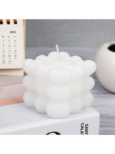 شمعة معطرة مكعب الحب لعيد الحب، ديكور منزلي معطر