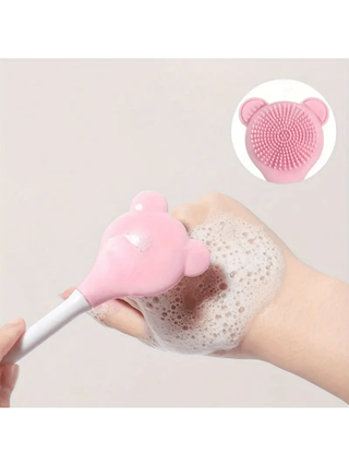 طقم تنظيف الوجه المؤلف من 7 قطع، طقم فرشاة قناع تنظيف عميق للبشرة spa ، عصابة رأس مخملية ناعمة ، طقم ربطات شعر ، فرشاة تقشير لطيفة ، فرشاة تفصيلية من السيليكون للوجه ، أداة عناية بالبشرة محمولة مع حقيبة غسيل للنساء، هدية عيد الميلاد المثالية ، خالية...