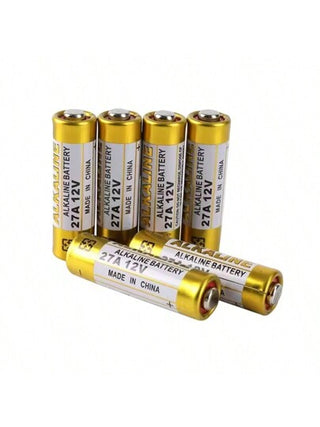 5-15 قطعة بطارية قلوية 23A 12V L828 27A MN27 MS27 GP27A A27 V27GA A27BP K27A VR27 للجرس والإنذار وريموت التحكم