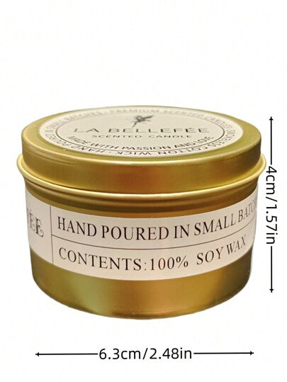 شمعة معطرة للاستخدام في غرفة النوم قطعة واحدة، طويلة الاحتراق، بجودة عالية، معطرة بعطر رومانسي، ديكور منزلي، هدية رائعة للنساء