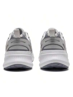 Skechers أحذية رياضية رجالية ذات نعل سميك من الشبك EDGERIDE، كلاسيكية بسيطة، مريحة وخفيفة الوزن، قابلة للتنفس، مناسبة للجري والسفر والمشي والاستخدام اليومي 232844-GRY