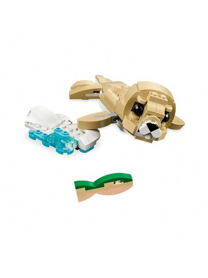 LEGO لعبة حيوانات الغابة: ثعلب أحمر, تتحول إلى بومة أو سنجاب, مجموعة أشكال الغابة, فكرة هدية للعب والعرض للأولاد والبنات من عمر 9 سنوات فما فوق, هدية ديكور الغرفة في فصل الشتاء, أفكار هدايا للأطفال, بومة, غرفة بنات