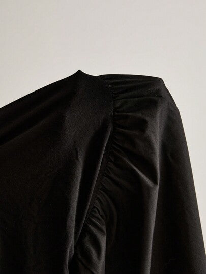 MaterniWear ثوب طويل سادة بأكمام قصيرة للحوامل