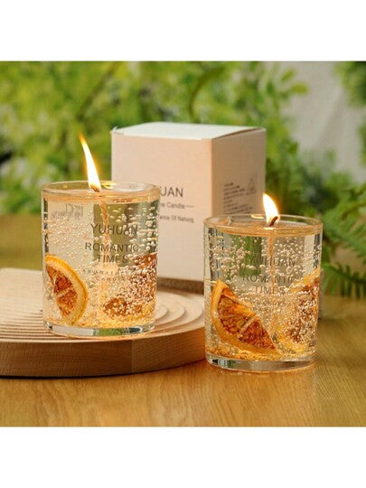 1 شمعة معطرة بالزيوت الأساسية والعطور الزهرية في كأس زجاجي، ديكور وهدية للغرفة، مدة الاحتراق تقريبًا 20 ساعة، 160 جرام/قطعة، هدية عيد، هدية حفلة، ديكور عيد، هدية عيد ميلاد، ديكور حفلة