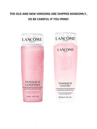 Lancôme لانكوم تونيك كونفور تُرّطب وتُريح، مناسب للبشرة الجافة وحتى الحساسة لتحسين ترطيب البشرة 4.2 أونصة سائلة/125 مل الحجم الصغير (الإصدارات الجديدة والقديمة سيتم شحنها عشوائيًا)
