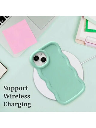 1 قطعة حافظة هاتف فاخرة ناعمة مع تغطية كاملة وفتحات مفتوحة ، متوافقة مع هواتف iPhone 11, 12, 13, 14, 15, 16 و Galaxy A16 4G/5G و OPPO A54 و Realme C11 (2020)