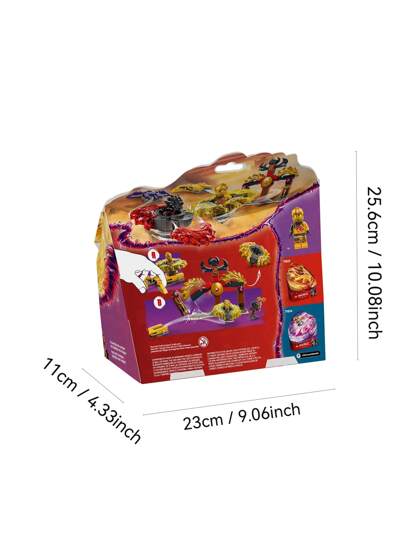 LEGO طقم معركة سبينجيتزو التنين النينجا 71826
