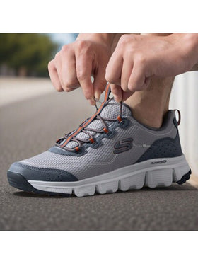 Skechers أحذية رياضية مريحة للرجال للتنزه في الهواء الطلق والاستخدام اليومي ، الموديل: 237704-GYOR