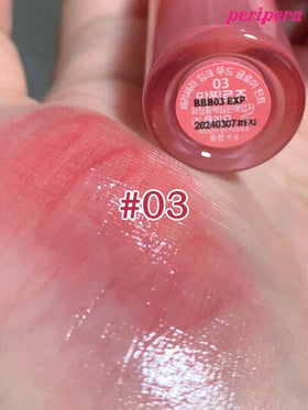 Peripera حبر جمالي كوري، تلوين مائي، لمعان شفاه مائي، لمعان شفاه زجاجي، منتفخ، مرطب طبيعي، خفيف الوزن، مُنير، لون دائم، ارتداء مريح غير لزج، مناسب للارتداء مع الكمامة، بدون طبقة بيضاء، مستحضرات تجميل كورية