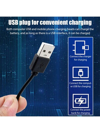شاحن Usb ذكي أسود ب- 4 فتحات لبطارية ليثيوم 18650 شحن سريع وذكي قابل لإعادة الشحن عن طريق Usb بتيار عال وطاقة كاملة ومؤشر أخضر ساطع [بدون بطاريات]