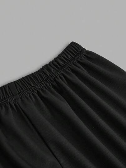 طقم بنطلون قصير وتي شيرت كم قصير للأولاد الصغار - أزرق وأبيض، رياضي، كاجوال، نادي كرة القدم، جري، لياقة بدنية، قياس فضفاض، تصميم جرافيكي بسيط، مناسب للرياضة، جميع الفصول