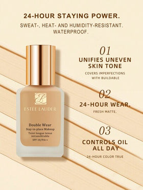 Estée Lauder المكياج المقاوم للبقاء في مكانه - 1 أونصة سائلة/ 30مل - 1W1 BONE