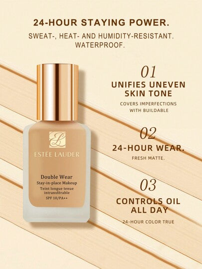 Estée Lauder المكياج المقاوم للبقاء في مكانه - 1 أونصة سائلة/ 30مل - 1W1 BONE