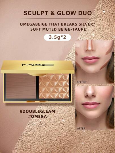 MAC بودرة تنوير من ماك، 0.12 أونصة/3.5 جرام (لكل كمبكت)