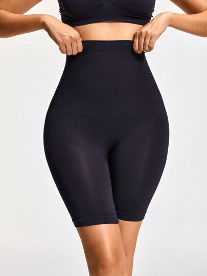 Shape ملابس داخلية شكل الجسم عديمة الخياطة عالية الخصر متوسطة الفخذ، شد الأرداف وربطة البطن وضبط منطقة الفخذ