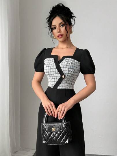 Calvaya جمبسوت كاجوال للنساء، بسيطة وأنيقة للارتداء اليومي