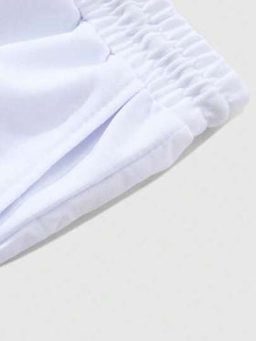 Aesthetic Post بدلة رياضية رجالية من ماندفينيتي سبورتي، ملابس علوية رياضي وشورت كرة سلة بتباين أسود وأبيض، ملابس أكاديمية رياضة كرة السلة، لياقة بدنية، قماش شبكي، رياضة ترفيهية يومية، هدايا